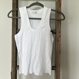 Z Supply Classic White Tank Top